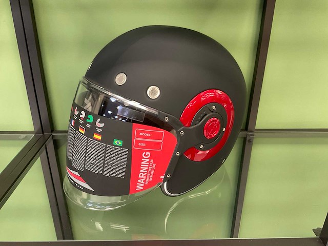 Smk retrojet - m helm - afbeelding 1 van  8