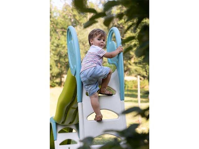 Smoby glijbaan megagliss peuter voor buiten vanaf 2 jaar - afbeelding 2 van  5