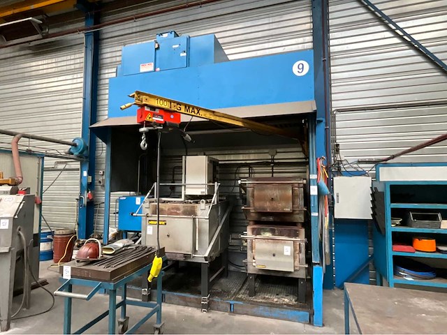 Smog-hog industriële afzuigkap inclusief zwenkarm - afbeelding 1 van  12