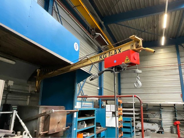 Smog-hog industriële afzuigkap inclusief zwenkarm - afbeelding 10 van  12