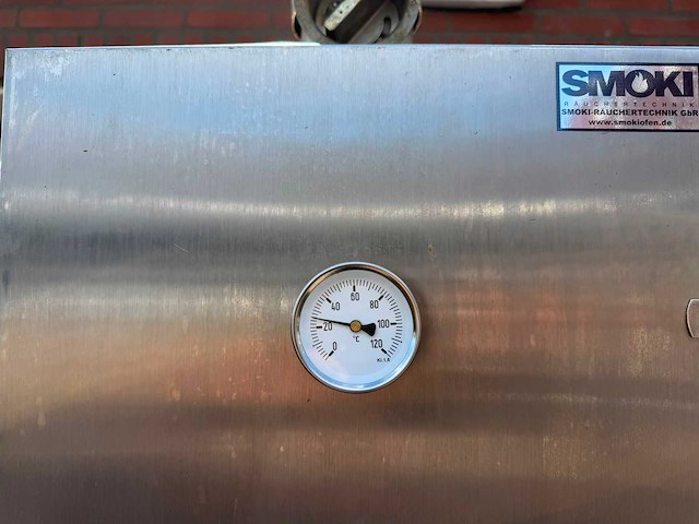 Smoker - met 4 pits fornuis - rookkamer - afbeelding 3 van  5