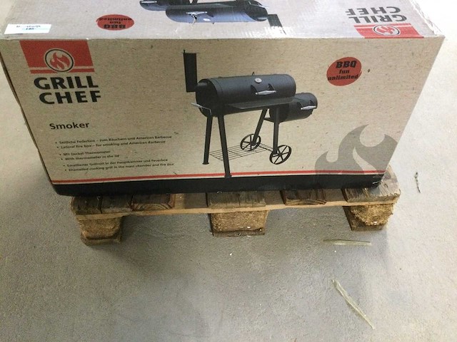 Smoker houtskool bbq - afbeelding 2 van  5