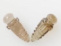 Smokey quartz 15.36ct aig certified - afbeelding 1 van  5