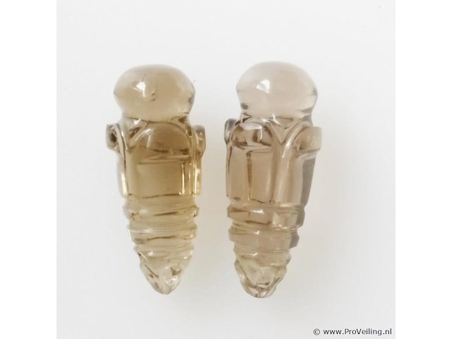 Smokey quartz 15.36ct aig certified - afbeelding 3 van  5