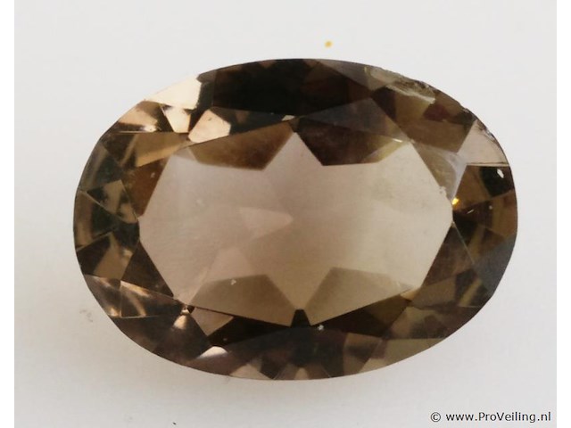 Smokey quartz 18.71ct aig certified - afbeelding 1 van  4