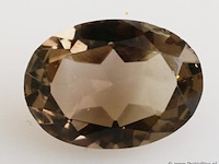 Smokey quartz 18.71ct aig certified - afbeelding 1 van  4