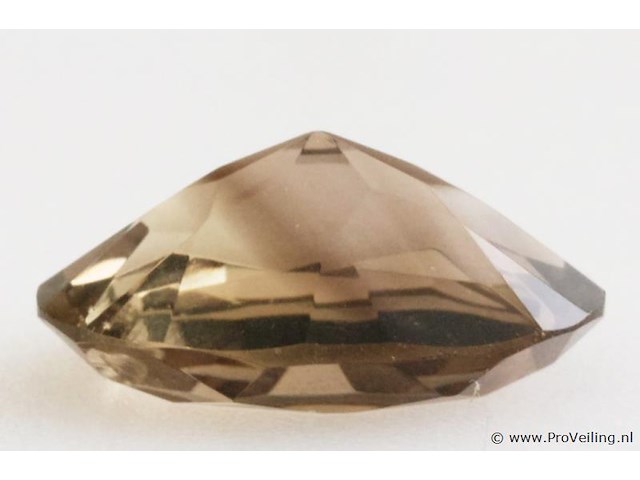 Smokey quartz 18.71ct aig certified - afbeelding 3 van  4