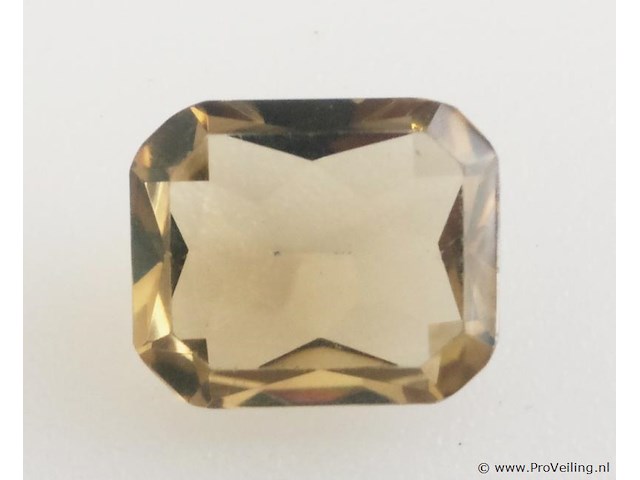 Smokey quartz 4.22ct aig certified - afbeelding 1 van  4