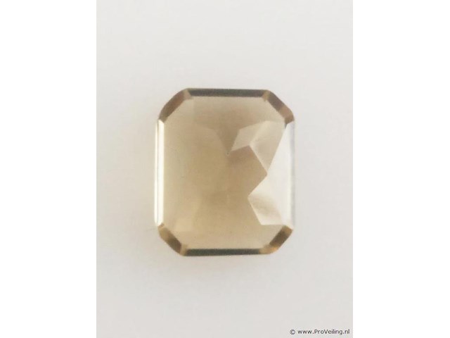 Smokey quartz 4.22ct aig certified - afbeelding 2 van  4