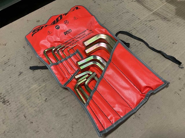 Snap-on inbussleutel set - afbeelding 2 van  3