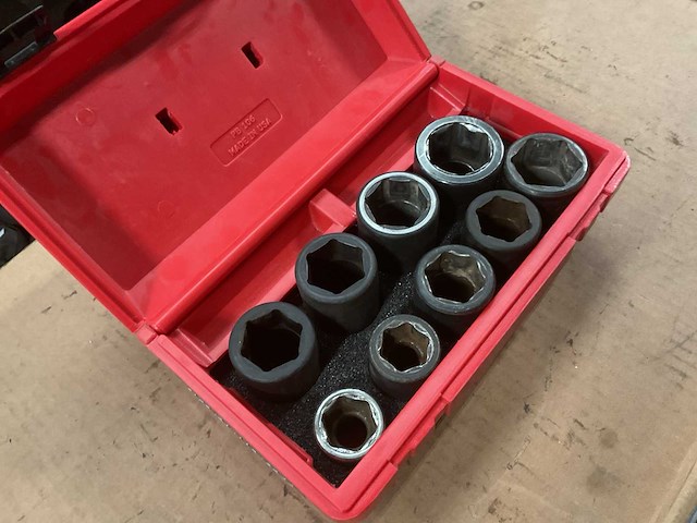 Snap-on / makita / kyoto tool metrisch kracht doppenset - afbeelding 1 van  4