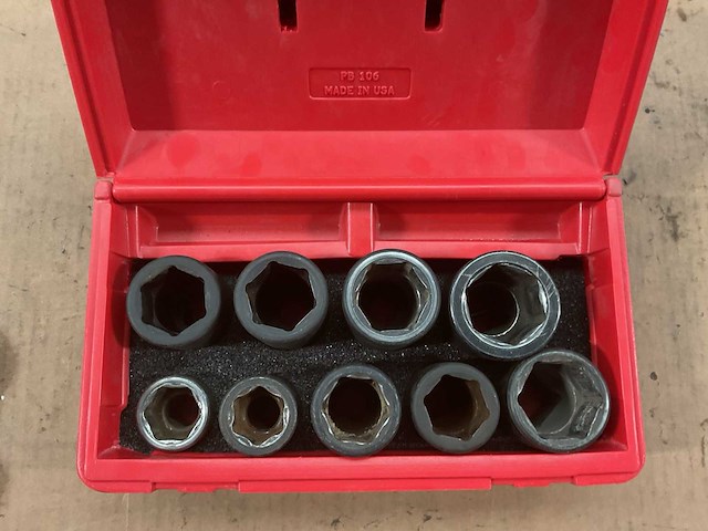 Snap-on / makita / kyoto tool metrisch kracht doppenset - afbeelding 2 van  4