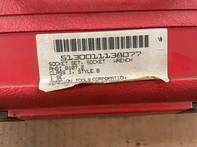 Snap-on / makita / kyoto tool metrisch kracht doppenset - afbeelding 3 van  4