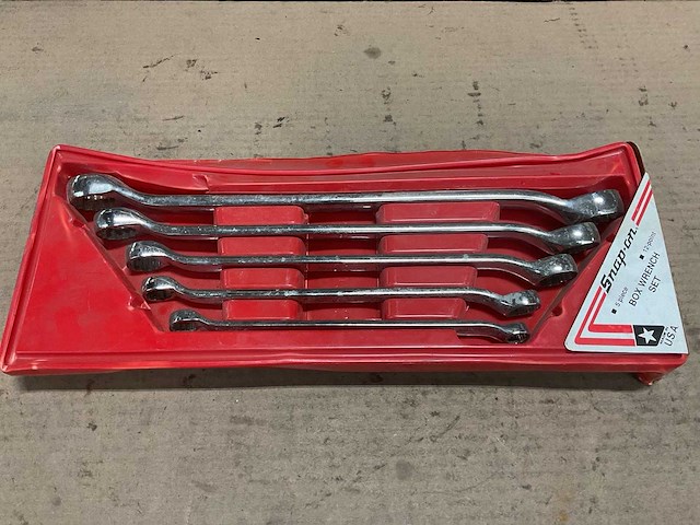 Snap-on ringsleutelset - afbeelding 1 van  3
