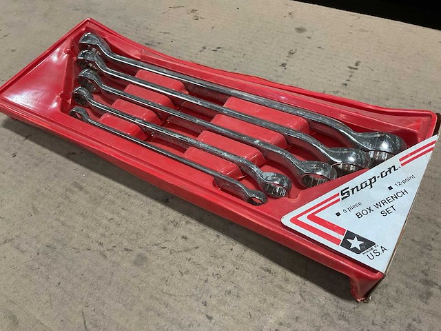 Snap-on ringsleutelset - afbeelding 2 van  3