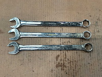 Snap-on steek- en ringsleutel (3x) - afbeelding 1 van  3