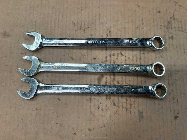 Snap-on steek- en ringsleutel (3x) - afbeelding 3 van  3
