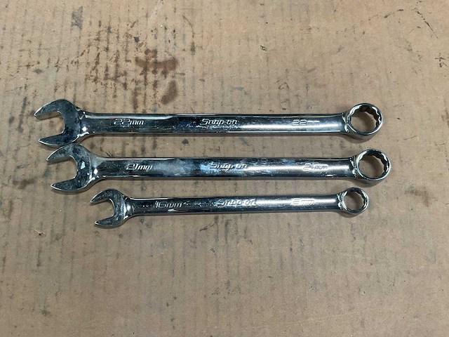 Snap-on steek- en ringsleutel - afbeelding 1 van  3
