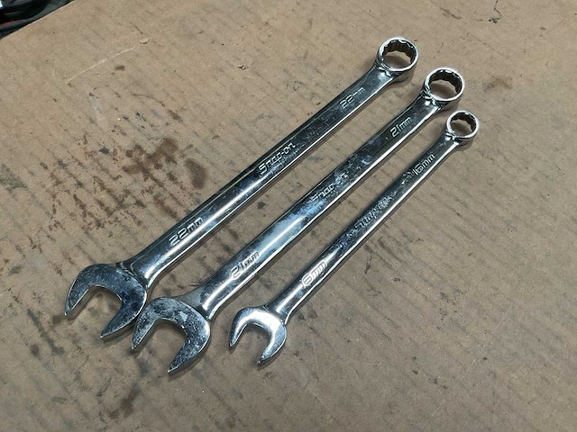 Snap-on steek- en ringsleutel - afbeelding 2 van  3