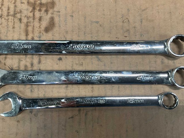 Snap-on steek- en ringsleutel - afbeelding 3 van  3