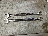 Snap-on steek en ringsleutel (2x) - afbeelding 1 van  2