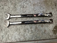 Snap-on steek en ringsleutel (2x) - afbeelding 2 van  2