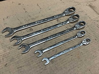 Snap-on steekratelsleutel set - afbeelding 2 van  3