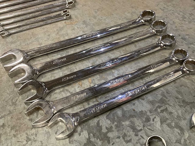 Snap-on steekringsleutel set - afbeelding 1 van  3