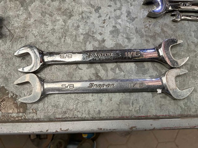 Snap-on steeksleutel (2x) - afbeelding 1 van  1