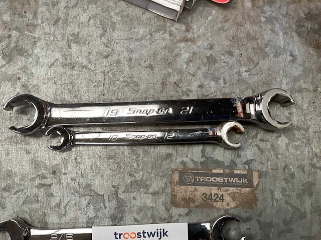 Snap-on steeksleutels (2x) - afbeelding 1 van  1
