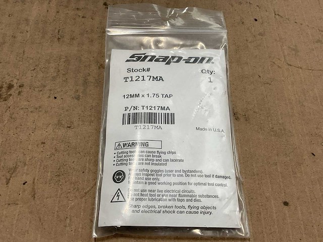 Snap-on t1217ma tap - afbeelding 1 van  3