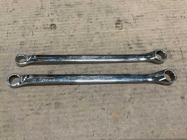 Snap-on verschillende ringsleutels (2x) - afbeelding 3 van  3