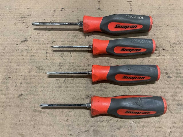 Snap-on verschillende schroevendraaiers (4x) - afbeelding 3 van  3