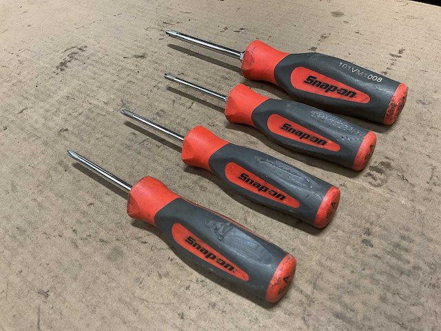 Snap-on verschillende schroevendraaiers (4x) - afbeelding 1 van  3