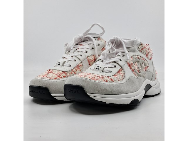 Sneakers, chanel, maat 38,5 - afbeelding 1 van  8