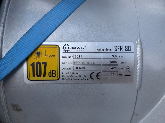 Sneeuwfrees, lumag, sfr-80, 2021 - afbeelding 14 van  21