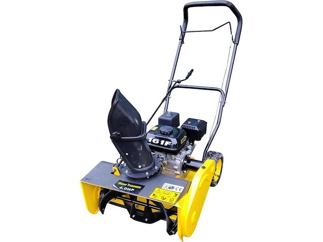 Sneeuwfrees snow thrower 4 pk, 4 takt- 50 cm, geel - afbeelding 2 van  3