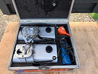 Sneeuwmachines in flightcase - fog machines (2x)