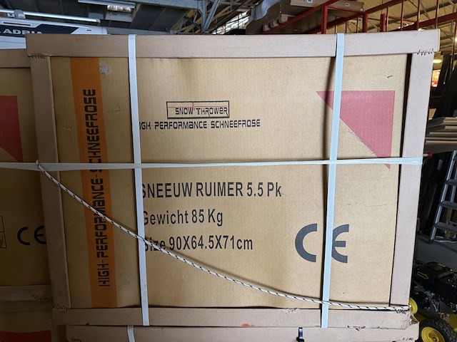 Sneeuwruimer, sneeuwfrees 5,5 pk, snow thrower - afbeelding 2 van  3