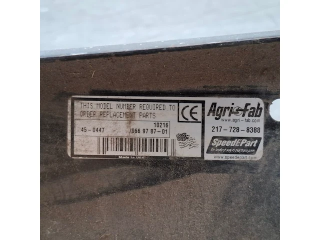 Sneeuwschuif, agrifab, 45-0447 - afbeelding 6 van  6