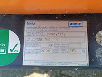 Sneeuwschuif, nido - schmidt, snk 180 epz, 2006 - afbeelding 9 van  10