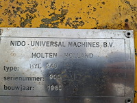 Sneeuwschuif nido, hyl 240, bouwjaar 1980 - afbeelding 11 van  14