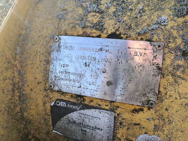 Sneeuwschuif, nido universal, hil-200, 1982 - afbeelding 5 van  7