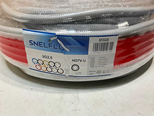 Snelflex sf3g25 voorbedraade flexibele buis - afbeelding 3 van  6