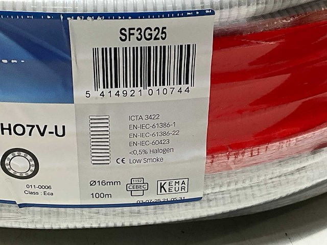 Snelflex sf3g25 voorbedraade flexibele buis - afbeelding 4 van  6