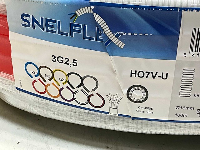 Snelflex sf3g25 voorbedraade flexibele buis - afbeelding 5 van  6