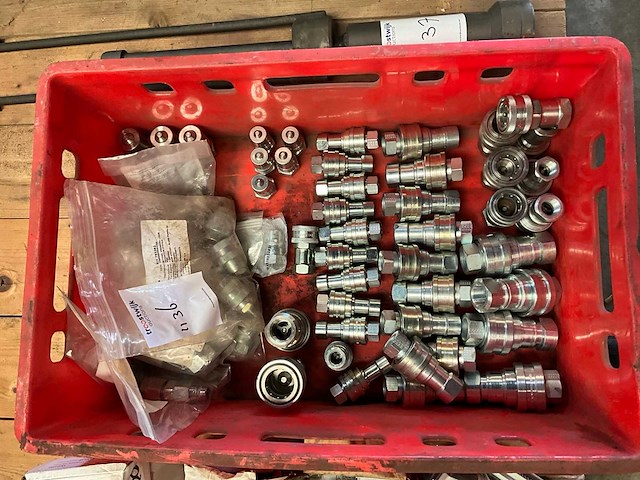 Snelkoppeling hydrauliek - afbeelding 1 van  3