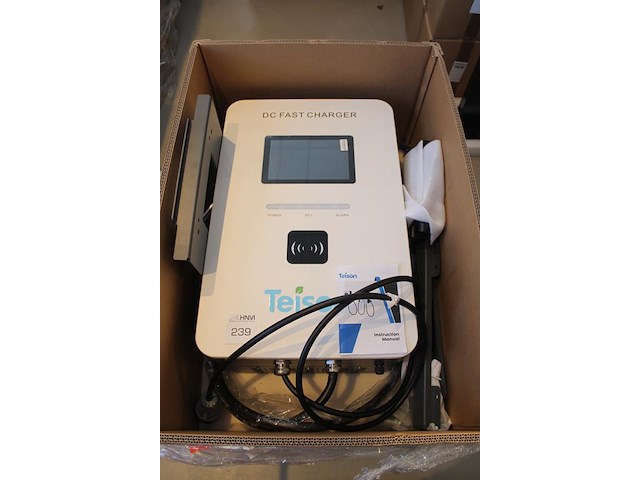 Snellaadstation / dc charging station teison ts-edw20-001 met 10,1 inch touchscreen. 400v. output 200-1000v... - afbeelding 2 van  4