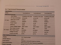 Snellaadstation / dc charging station teison ts-edw20-001 met 10,1 inch touchscreen. 400v. output 200-1000v... - afbeelding 4 van  4