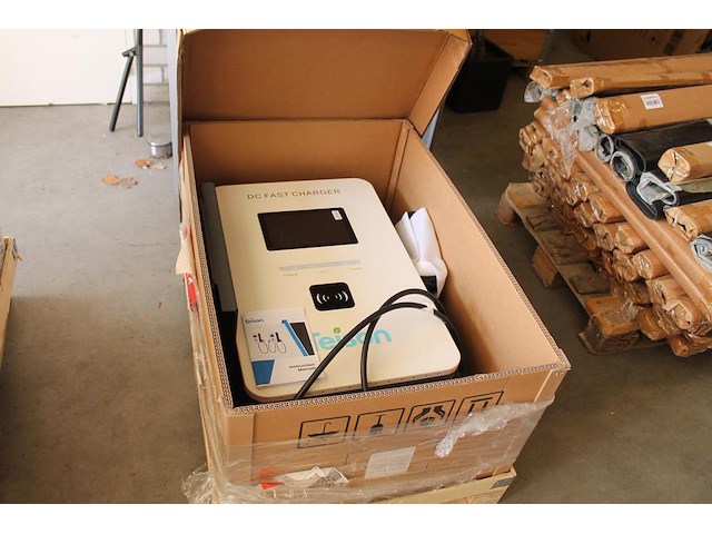 Snellaadstation / dc charging station teison ts-edw20-001 met 10,1 inch touchscreen. 400v. output 200-1000v... - afbeelding 1 van  11